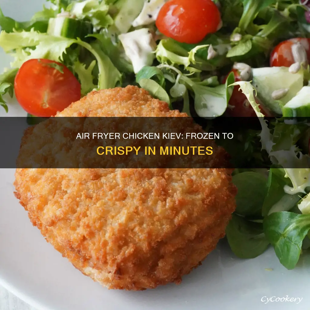 how long for frozen chicken kiev in air fryer