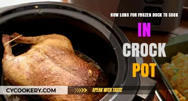 Defrost and Cook Duck in a Crock Pot Perfectly