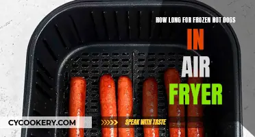 Air Fryer Frozen Hot Dogs: How Long to Cook?