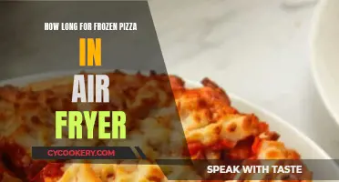 Air Fryer Frozen Pizza: How Long Does It Take?