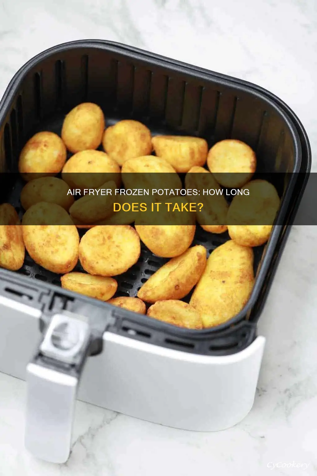 how long for frozen potatoes in air fryer