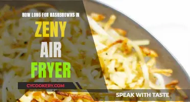 Air Frying Hash Browns: Zeny Fryer Time and Temp Guide