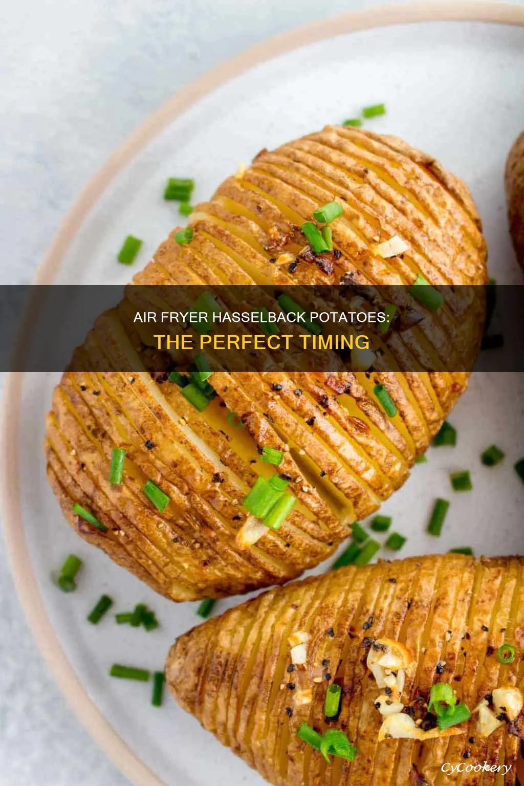 how long for hasselback potatoes in air fryer