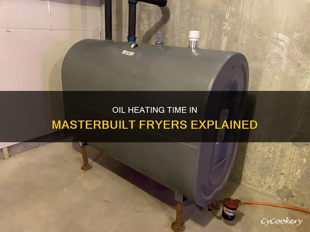 how long for oil to heat in masterbuilt fryer