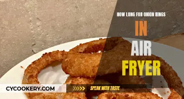 Air Fryer Onion Rings: How Long to Fry?