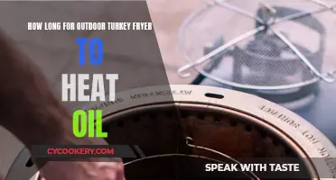 Outdoor Turkey Fryer: Oil Heating Time