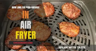 Air-Fryer Pork Sausage: Cooking Time Perfection