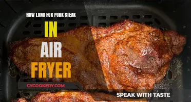 Air Fryer Pork Steak: How Long to Fry?