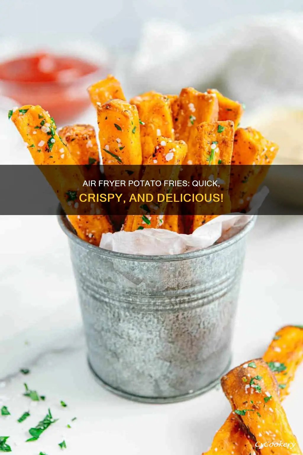 how long for potato fries in air fryer