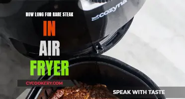 Air Fryer Rare Steak: Cooking Time Perfection