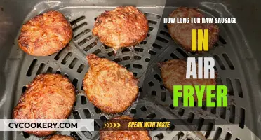 Air Fryer Raw Sausage: How Long to Cook?