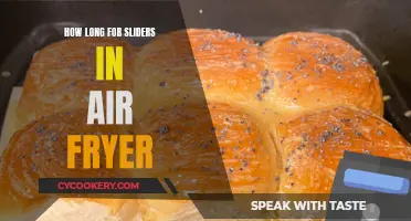 Air Fryer Sliders: Perfect Timing for a Quick Bite