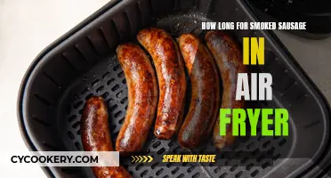 Air Fryer Smoked Sausage: Quick, Easy, and Delicious!