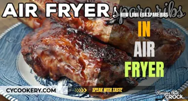 Air-Fried Spare Ribs: Quick, Crispy, and Delicious!