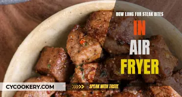 Air Fryer Steak Bites: How Long Until They're Done?