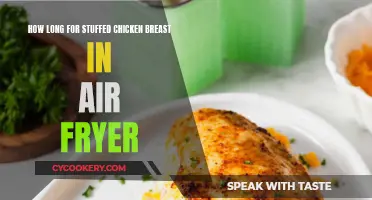 Air Fryer Cooking: Stuffed Chicken Breasts, Quick and Easy!