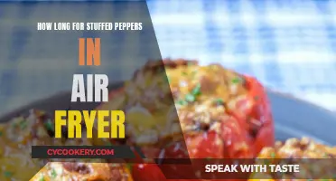 Air Fryer Magic: Perfect Stuffed Peppers in Minutes