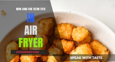 Air Fryer Tater Tots: How Long Until They're Golden?