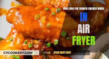 Air Fryer Chicken Wings: Thaw Time and Cooking Tips