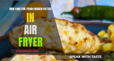 Air-Fryer Tyson Chicken Patties: Quick, Crispy, and Delicious!