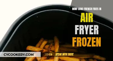 Air Fryer Frozen French Fries: How Long to Cook?