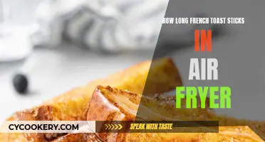 Air-Fryer French Toast Sticks: Timing and Techniques