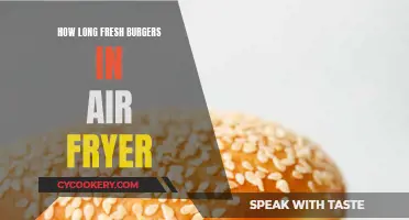 Air-Fryer Fresh Burgers: How Long Do They Last?