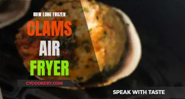 Air Fryer Frozen Clams: How Long to Cook?