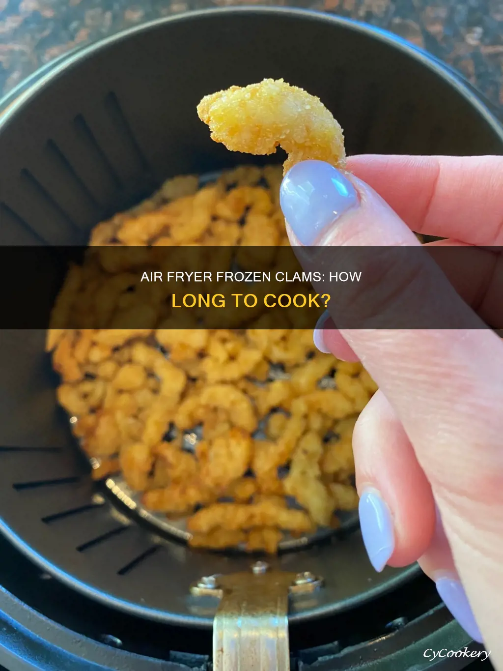 how long frozen clams air fryer