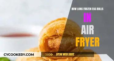 Air Fryer Frozen Egg Rolls: How Long to Cook?