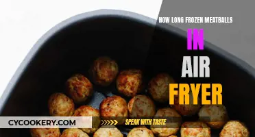 Air Fryer Frozen Meatballs: How Long to Cook?