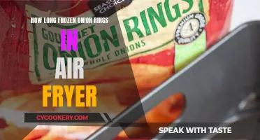 Air Frying Frozen Onion Rings: How Long Should You Fry?