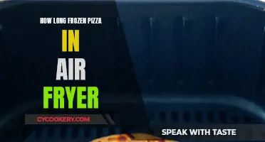 Air Fryer Frozen Pizza: How Long to Cook?