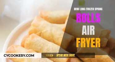 Air Fryer Spring Rolls: From Frozen to Crispy!