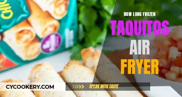 Air Fryer Taquitos: The Quick Freeze Solution