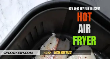 Frying Fish with the Secura Air Fryer: How Long?