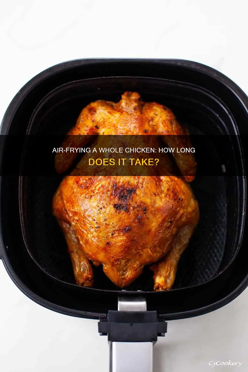 how long full chicken in air fryer