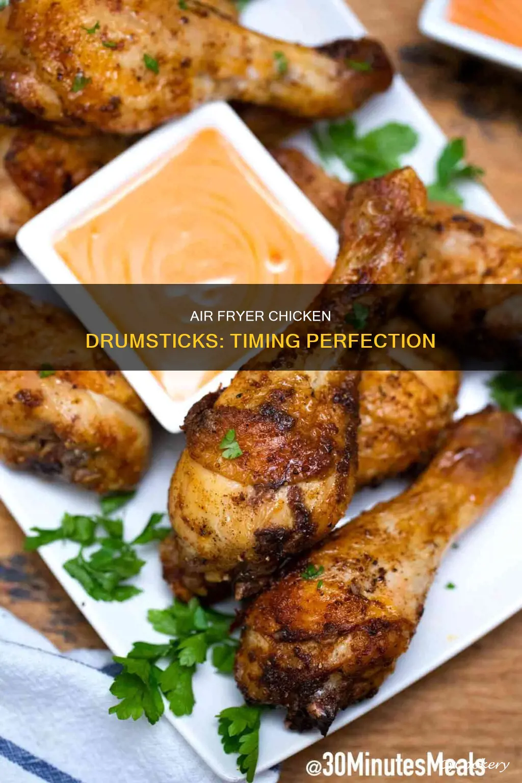 how long in air fryer for chicken drumsticks