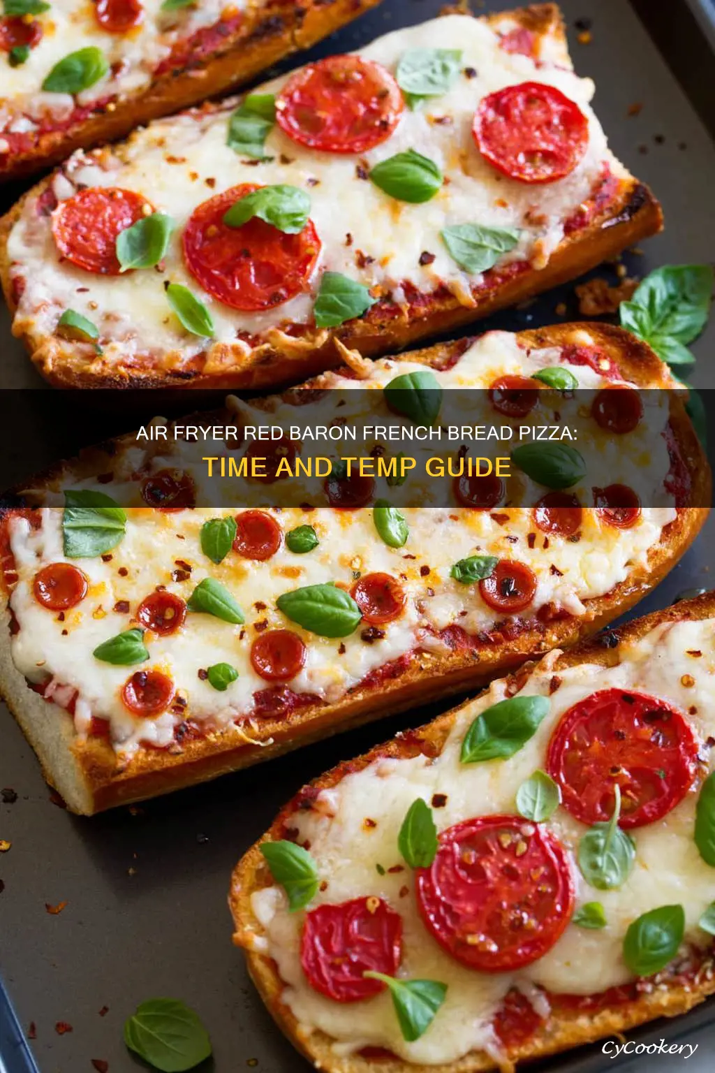 how long in air fryer red baron french bread pizza