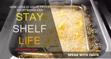 Liquid Fryer Shortening: How Long Does it Really Last?