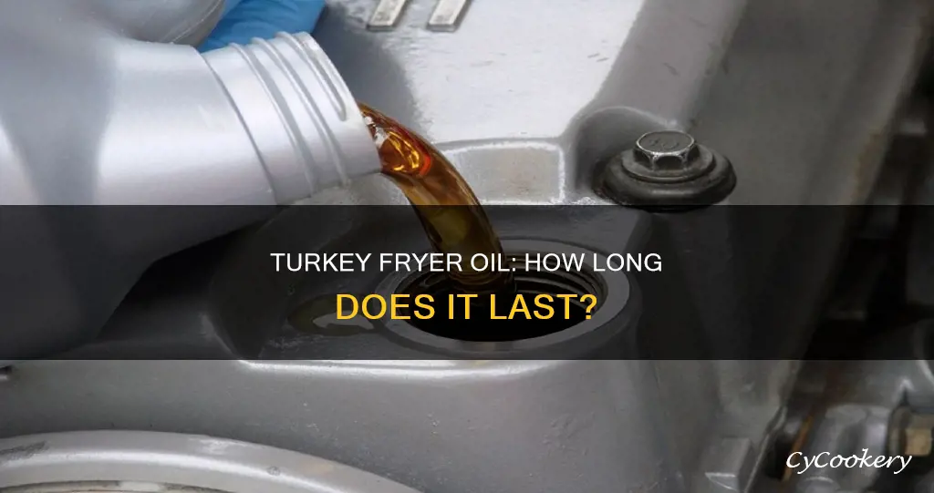 how long is turkey fryer oil good for