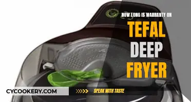 Tefal Deep Fryer: Warranty Duration and Details