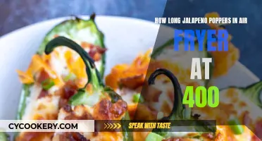 Air Fryer Jalapeno Poppers: The Perfect 400-Degree Cooking Time