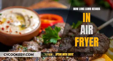 Air Fryer Lamb Kebabs: Quick, Easy, Delicious