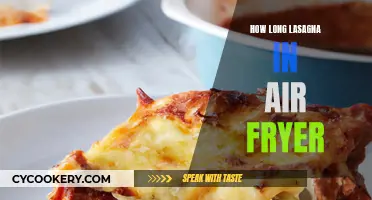 Air Fryer Lasagna: Perfect Timing for a Tasty Dish