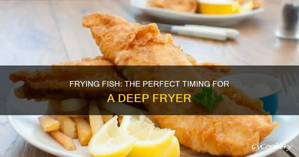 how long level fish in deep fryer