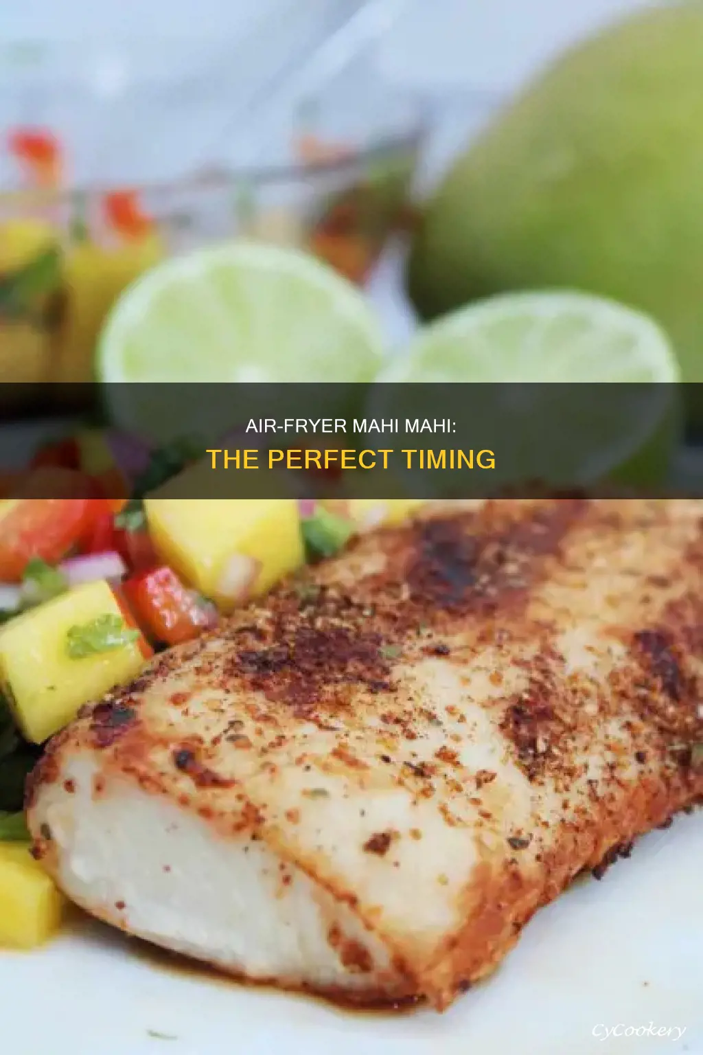 how long mahi mahi in air fryer