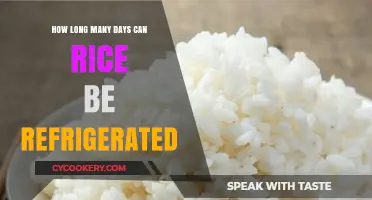 Refrigerated Rice Lifespan: How Many Days is it Safe to Store?