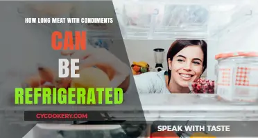 Refrigerating Meat with Condiments: Safe Storage Time and Tips