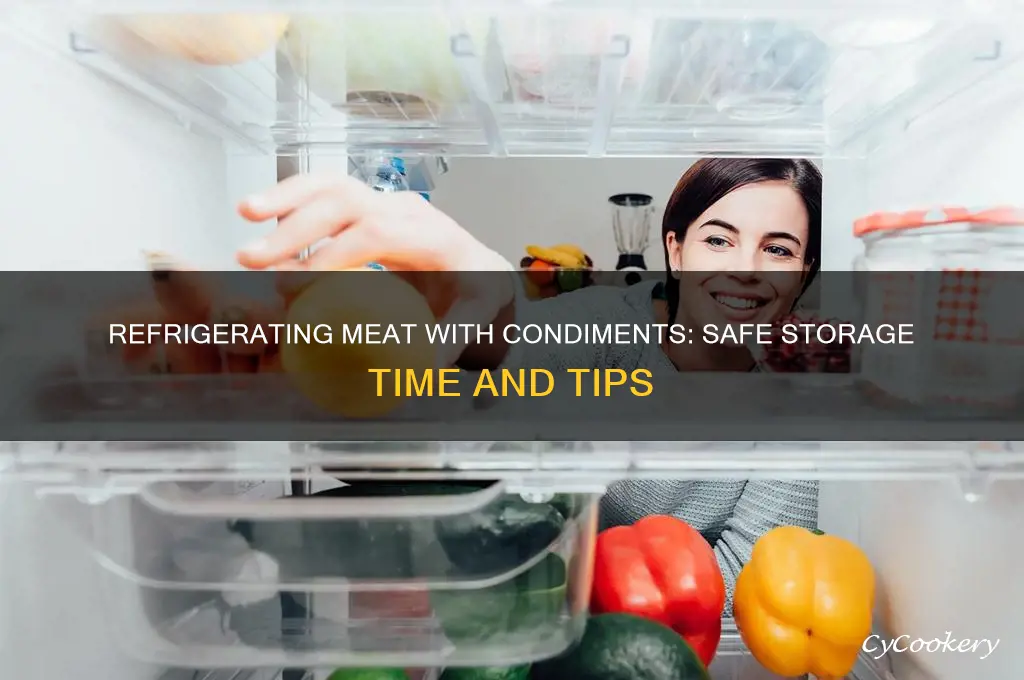 how long meat with condiments can be refrigerated